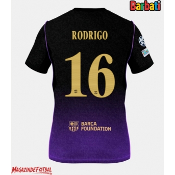 Barcelona Rodri Hernandez #16 Tricou Fotbal Replică 2026-27 Barbati Deplasare